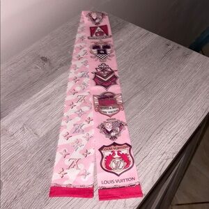 Designer lux twilly bag scarf